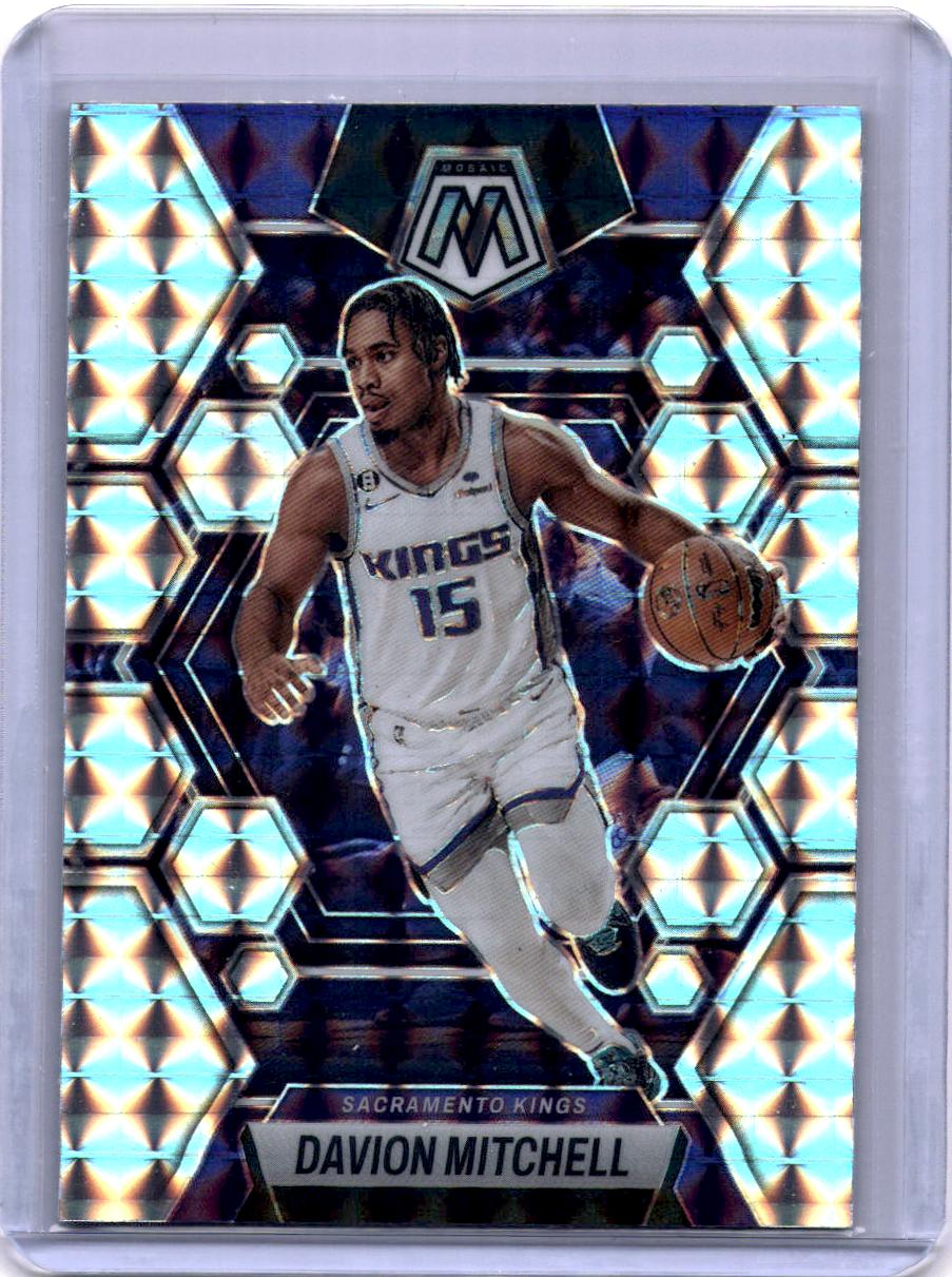 2022-23 Panini Mosaic #198 Davion Mitchell Mosaic