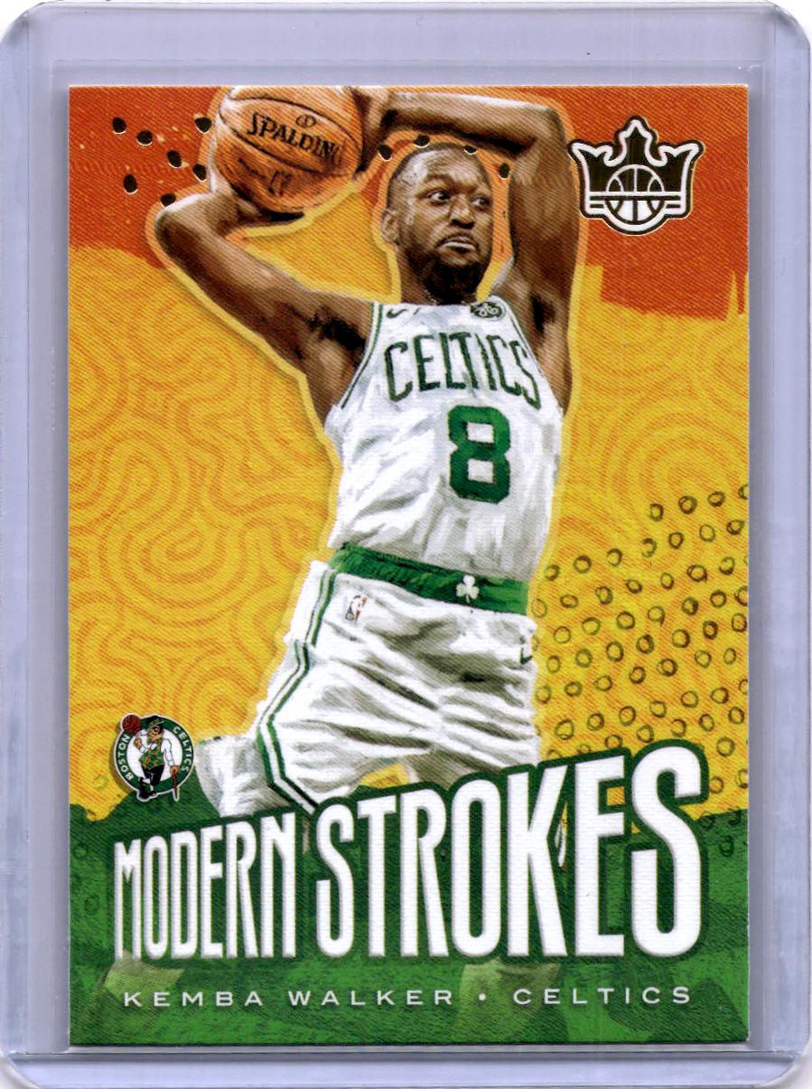 2019-20 Panini Court Kings #14 Kemba Walker Modern Strokes