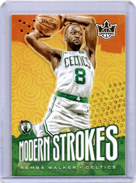 2019-20 Panini Court Kings #14 Kemba Walker Modern Strokes