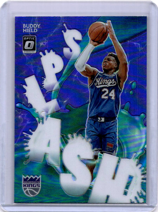 2020-21 Donruss Optic #9 Buddy Hield Splash Purple