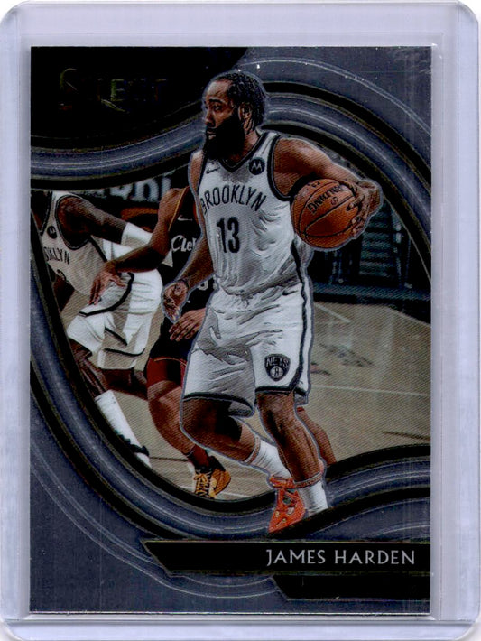 2020-21 Panini Select #212 James Harden