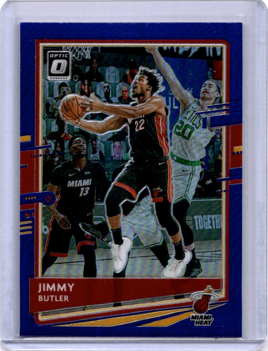 2020-21 Donruss Optic #33 Jimmy Butler Purple