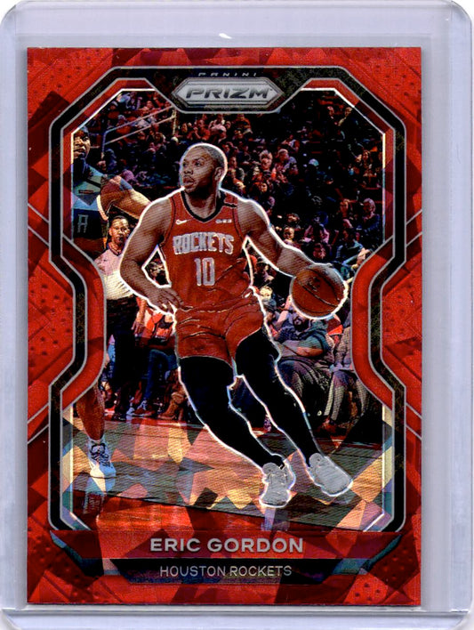 2020-21 Panini Prizm #51 Eric Gordon Red Ice Prizms