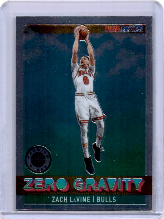 2019-20 Hoops Premium Stock #16 Zach LaVine Zero Gravity