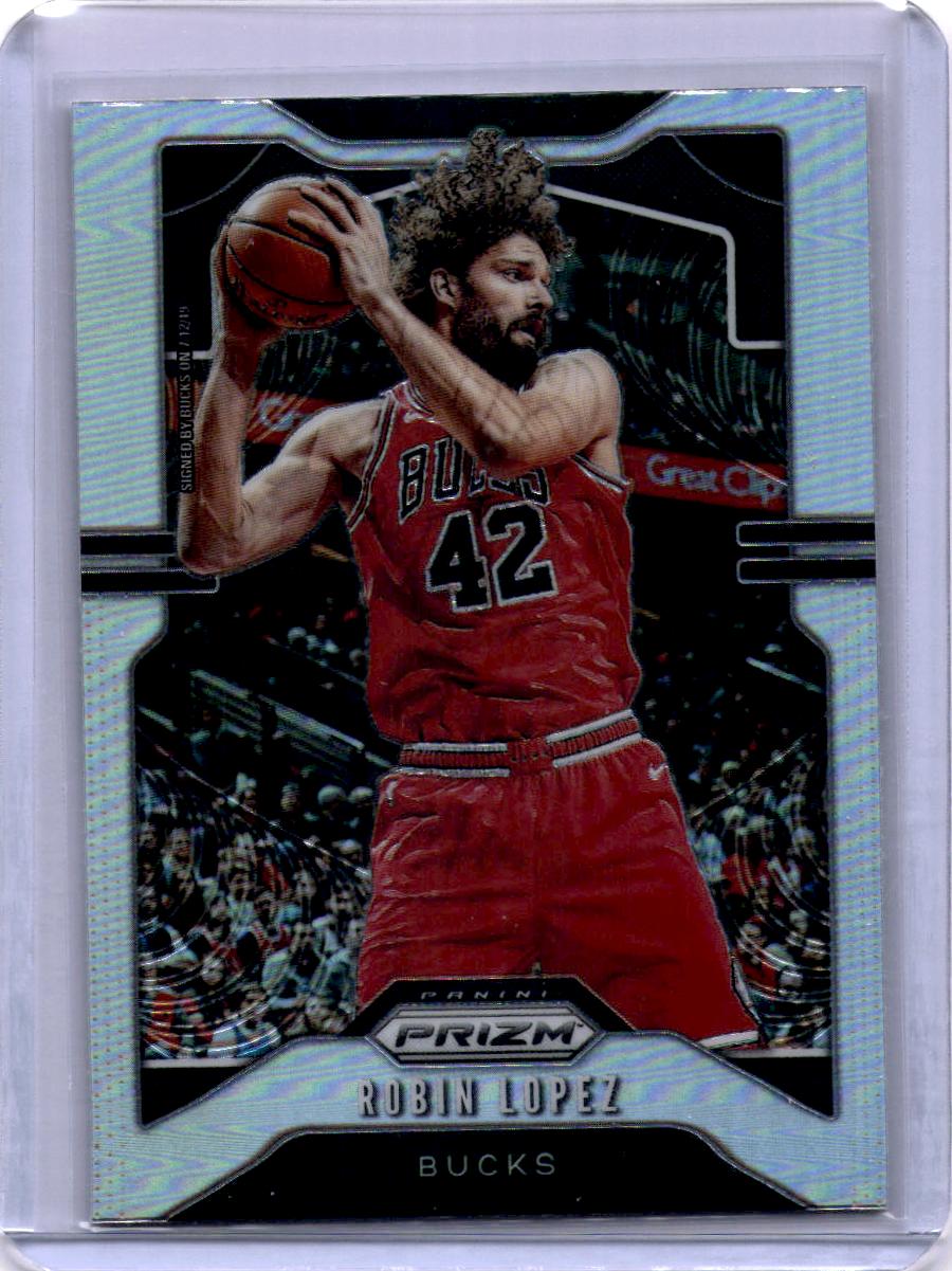 2019-20 Panini Prizm #206 Robin Lopez Prizms Silver