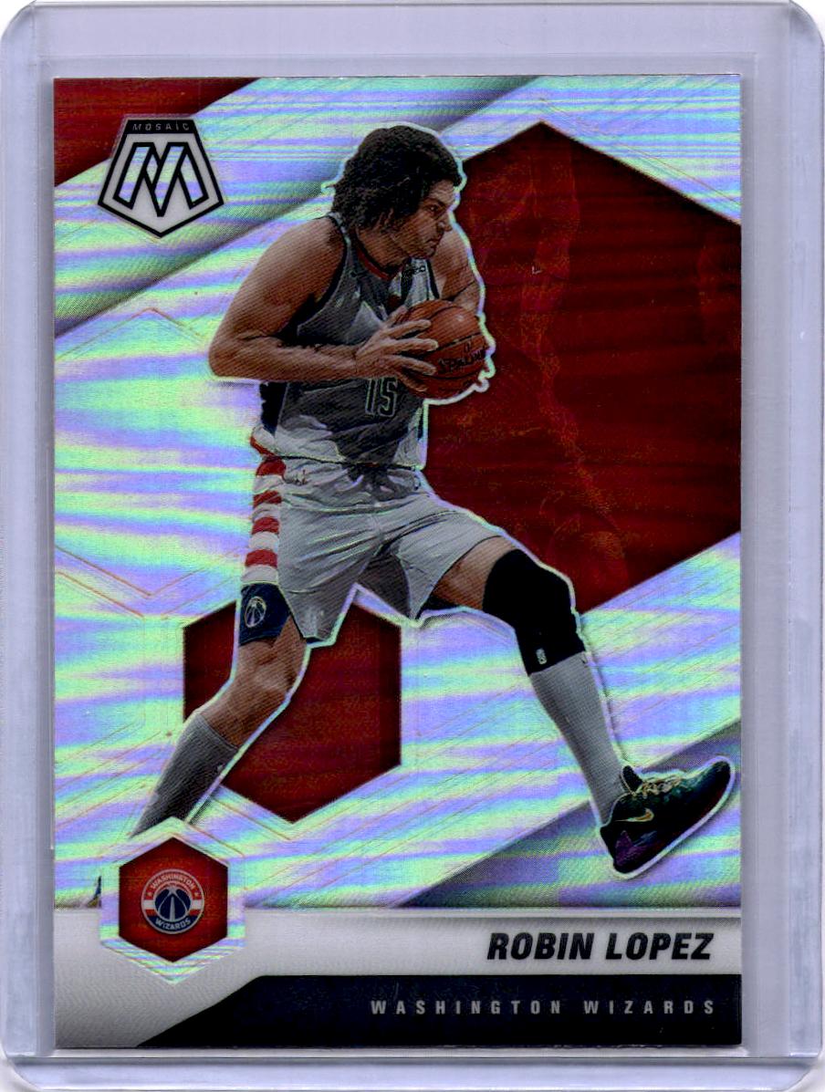 2020-21 Panini Mosaic #48 Robin Lopez Silver