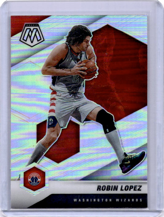 2020-21 Panini Mosaic #48 Robin Lopez Silver