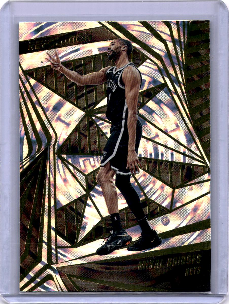 2023-24 Panini Revolution #38 Mikal Bridges Fractal