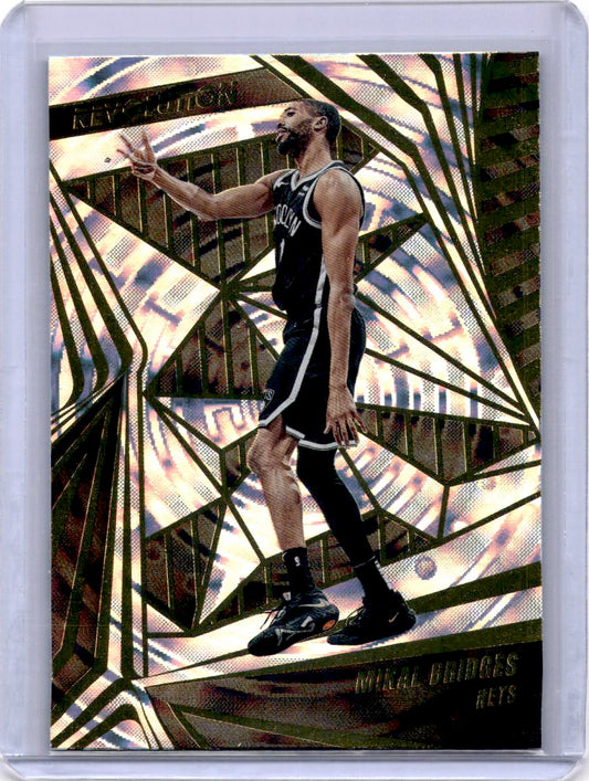 2023-24 Panini Revolution #38 Mikal Bridges Fractal