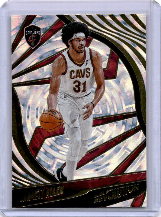 2021-22 Panini Revolution #74 Jarrett Allen Fractal