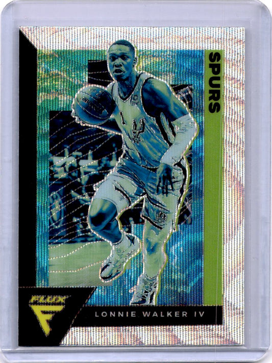 2020-21 Panini Flux #162 Lonnie Walker IV Silver