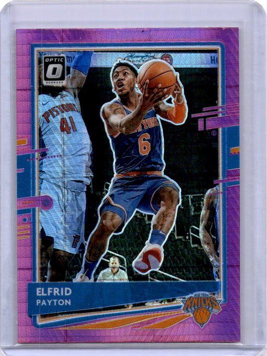2020-21 Donruss Optic #105 Elfrid Payton Hyper Pink