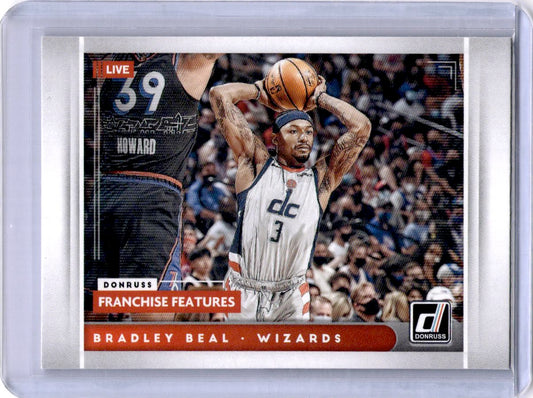 2021-22 Donruss #6 Bradley Beal Franchise Features