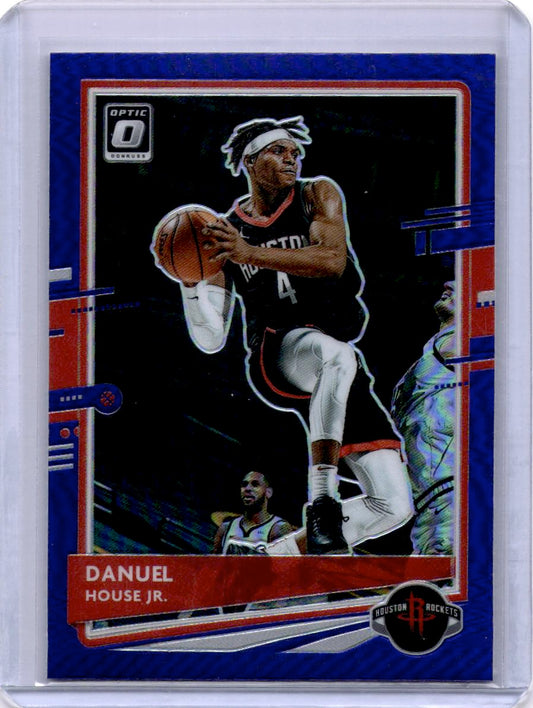 2020-21 Donruss Optic #114 Danuel House Jr. Purple