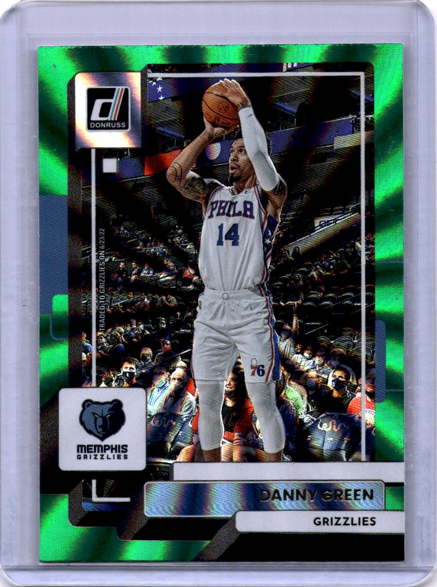 2022-23 Donruss #159 Danny Green Holo Laser Green