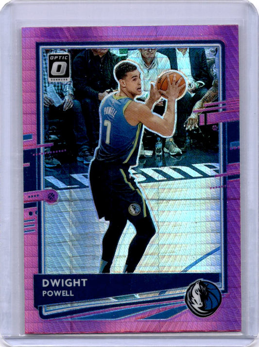2020-21 Donruss Optic #45 Dwight Powell Hyper Pink