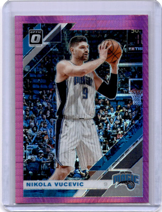 2019-20 Donruss Optic #35 Nikola Vucevic Hyper Pink