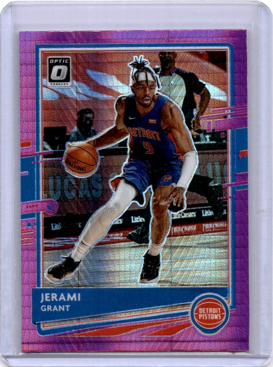 2020-21 Donruss Optic #4 Jerami Grant Hyper Pink