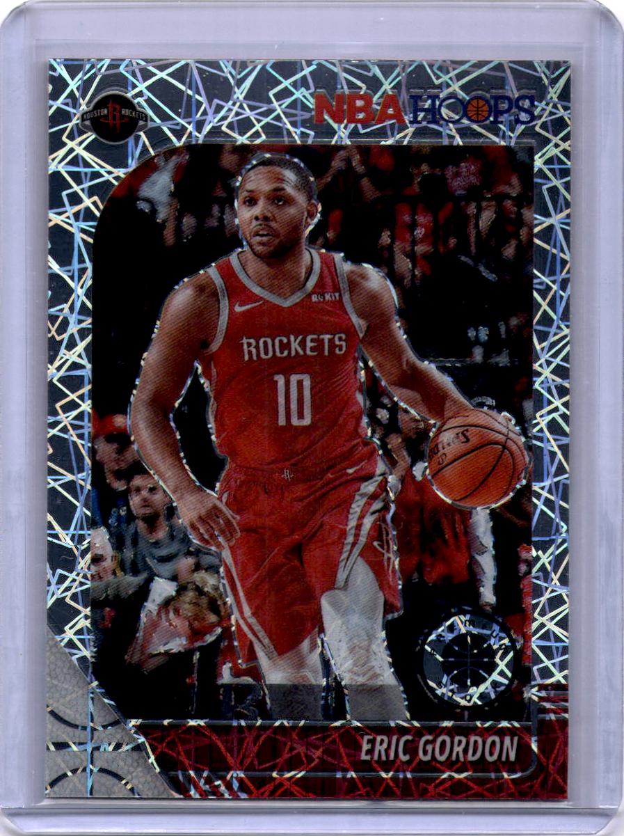 2019-20 Hoops Premium Stock #68 Eric Gordon Prizms Silver Laser