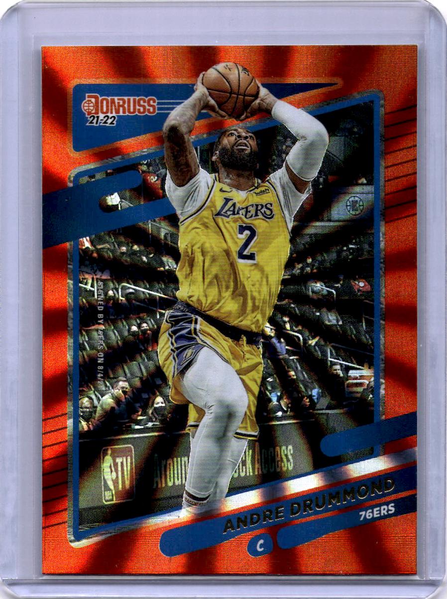 2021-22 Donruss #27 James Rodriguez Holo Orange Laser