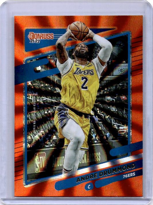 2021-22 Donruss #27 James Rodriguez Holo Orange Laser