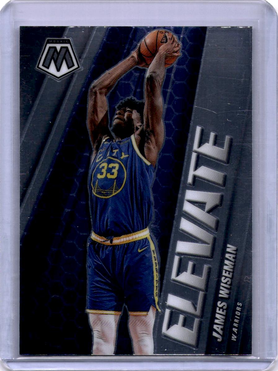 2020-21 Panini Mosaic #5 James Wiseman Elevate