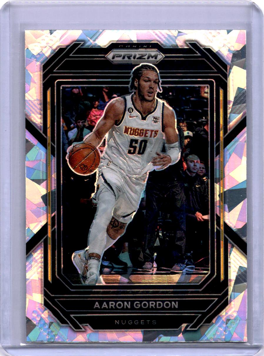 2022-23 Panini Prizm #41 Aaron Gordon Prizms Ice