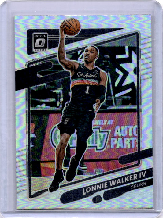 2021-22 Donruss Optic #16 Lonnie Walker IV Holo