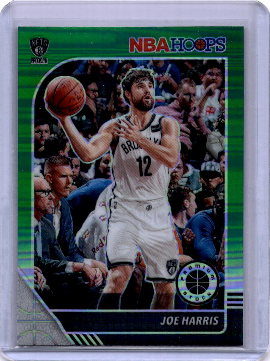 2019-20 Hoops Premium Stock #14 Joe Harris Prizms Green