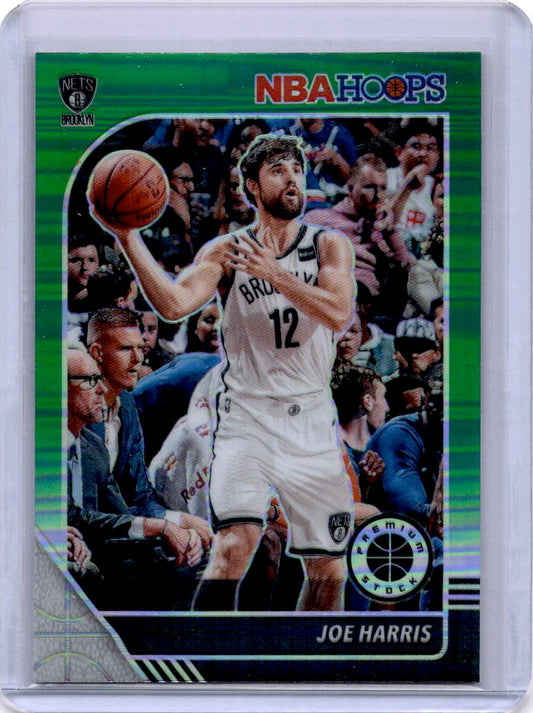 2019-20 Hoops Premium Stock #14 Joe Harris Prizms Green