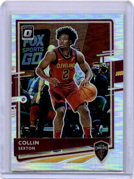 2020-21 Donruss Optic #148 Collin Sexton Holo