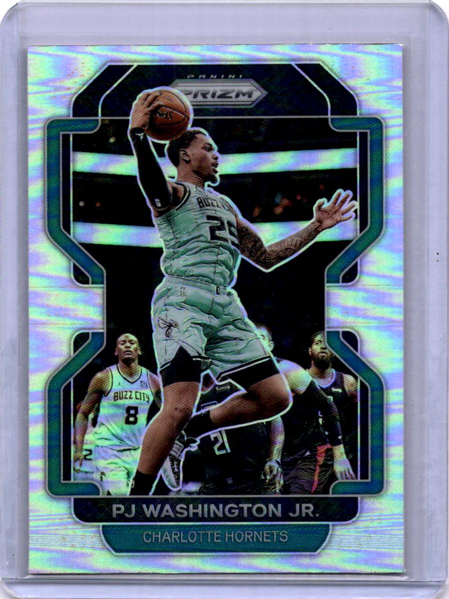 2021-22 Panini Prizm #78 PJ Washington Jr. Silver
