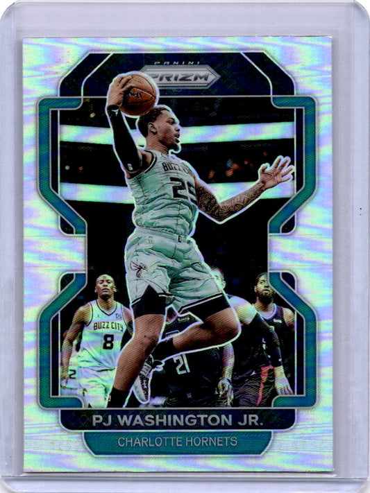 2021-22 Panini Prizm #78 PJ Washington Jr. Silver