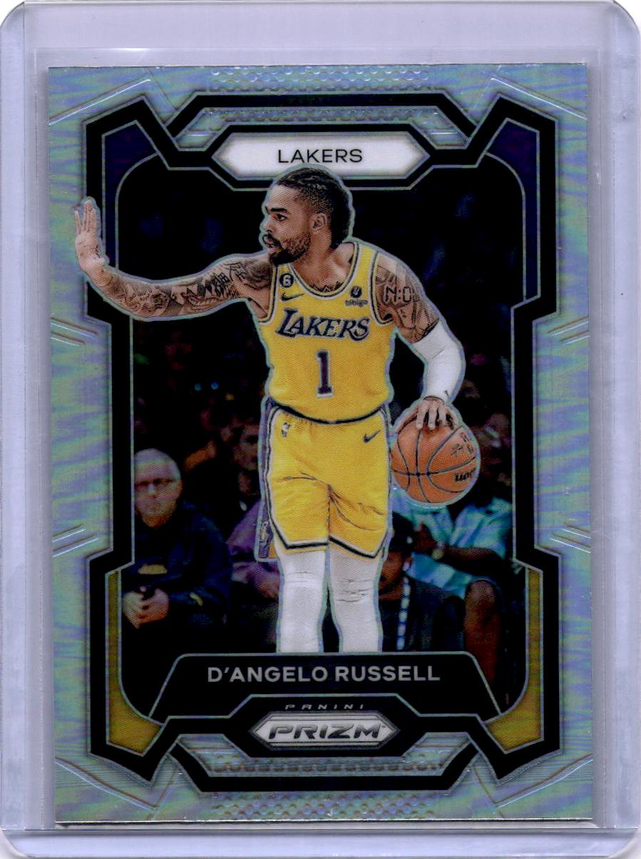 2023-24 Panini Prizm #111 D'Angelo Russell Prizms Silver