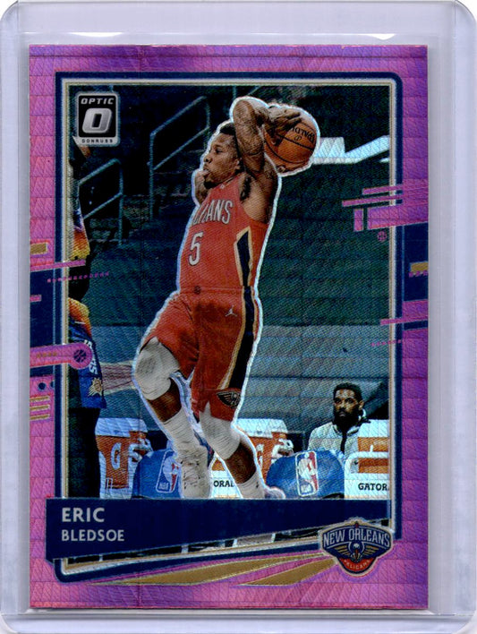 2020-21 Donruss Optic #51 Eric Bledsoe Hyper Pink