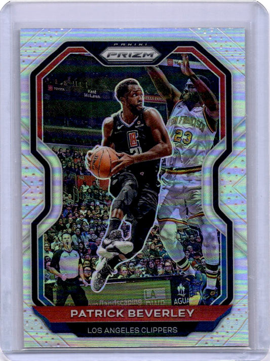 2020-21 Panini Prizm #140 Patrick Beverley Silver Prizms