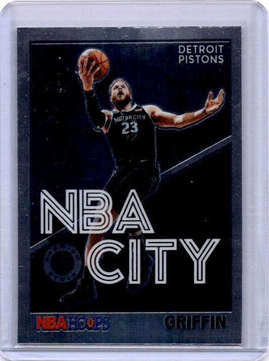 2019-20 Hoops Premium Stock #8 Blake Griffin NBA City