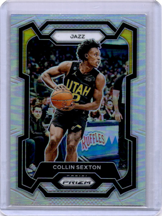 2023-24 Panini Prizm #13 Collin Sexton Prizms Silver