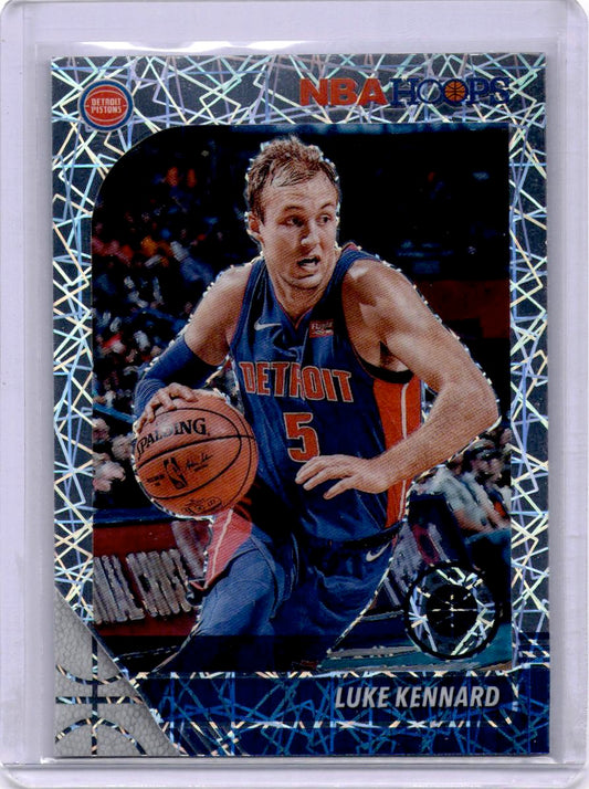 2019-20 Hoops Premium Stock #55 Luke Kennard Prizms Silver Laser