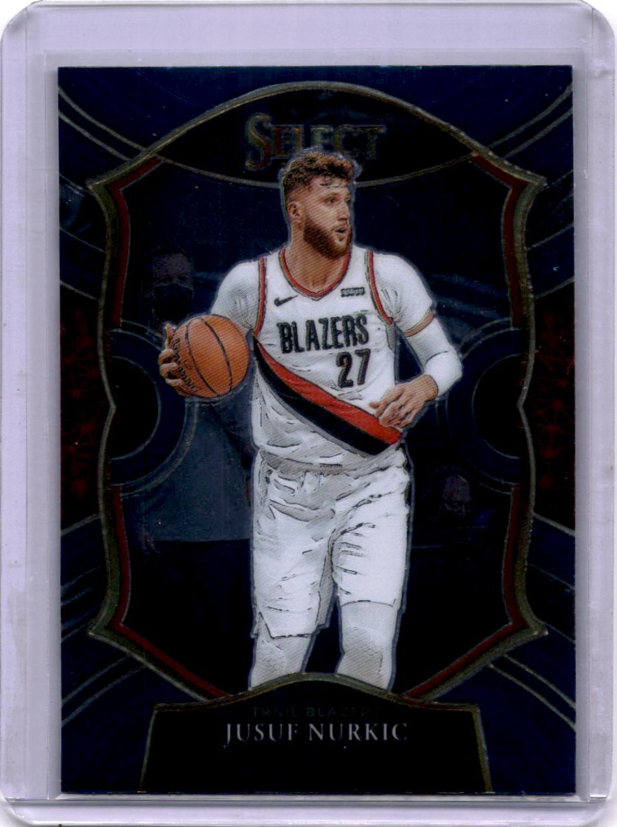 2020-21 Panini Select #51 Jusuf Nurkic Blue