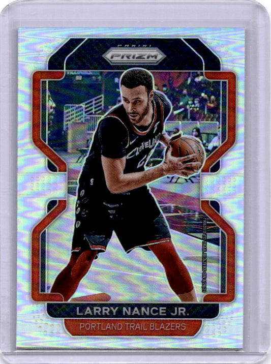 2021-22 Panini Prizm #126 Larry Nance Jr. Silver
