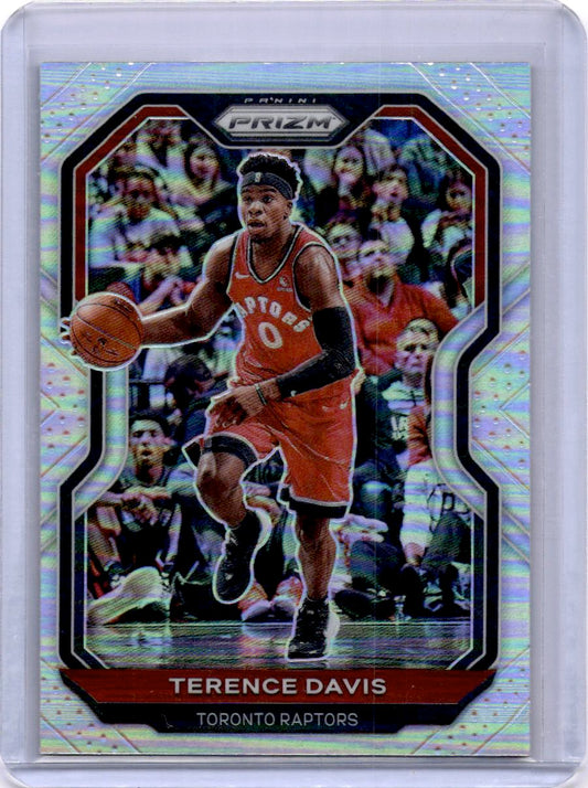 2020-21 Panini Prizm #197 Terence Davis II Silver Prizms