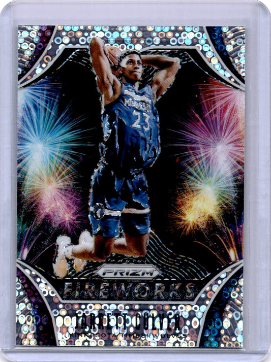 2019-20 Panini Prizm #30 Jarrett Culver Fireworks Fast Break