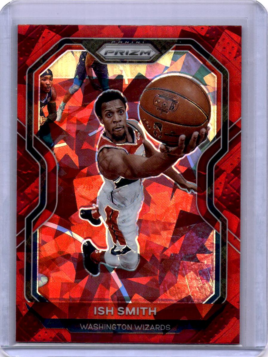 2020-21 Panini Prizm #37 Ish Smith Red Ice Prizms