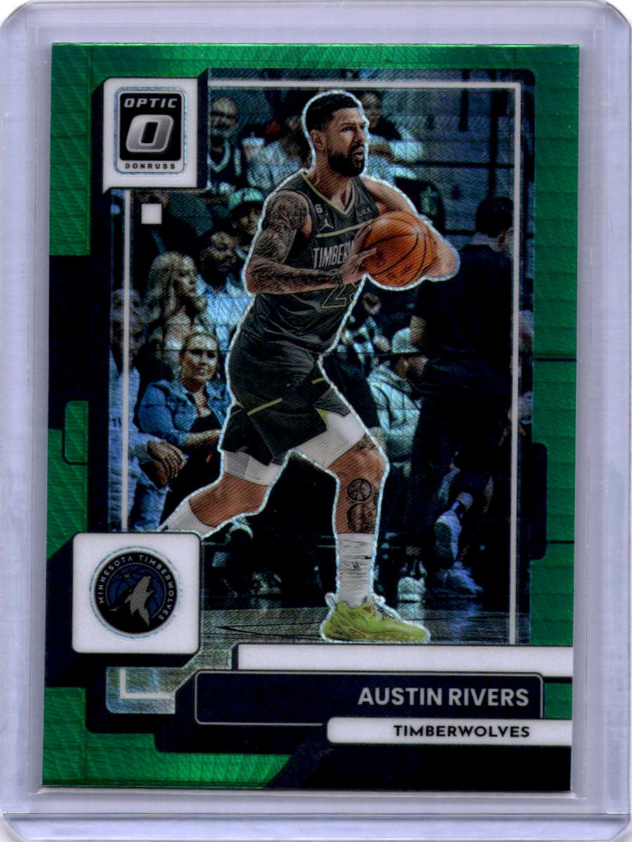 2022-23 Donruss Optic #61 Austin Rivers Hyper Green
