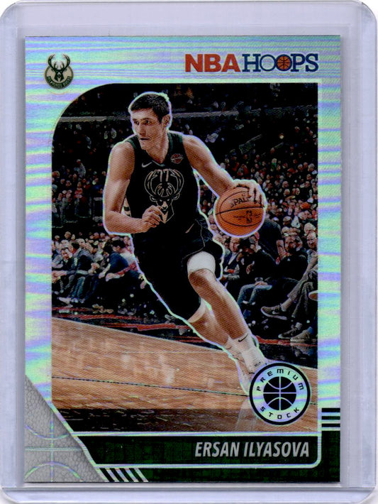2019-20 Hoops Premium Stock #109 Ersan Ilyasova Prizms Silver