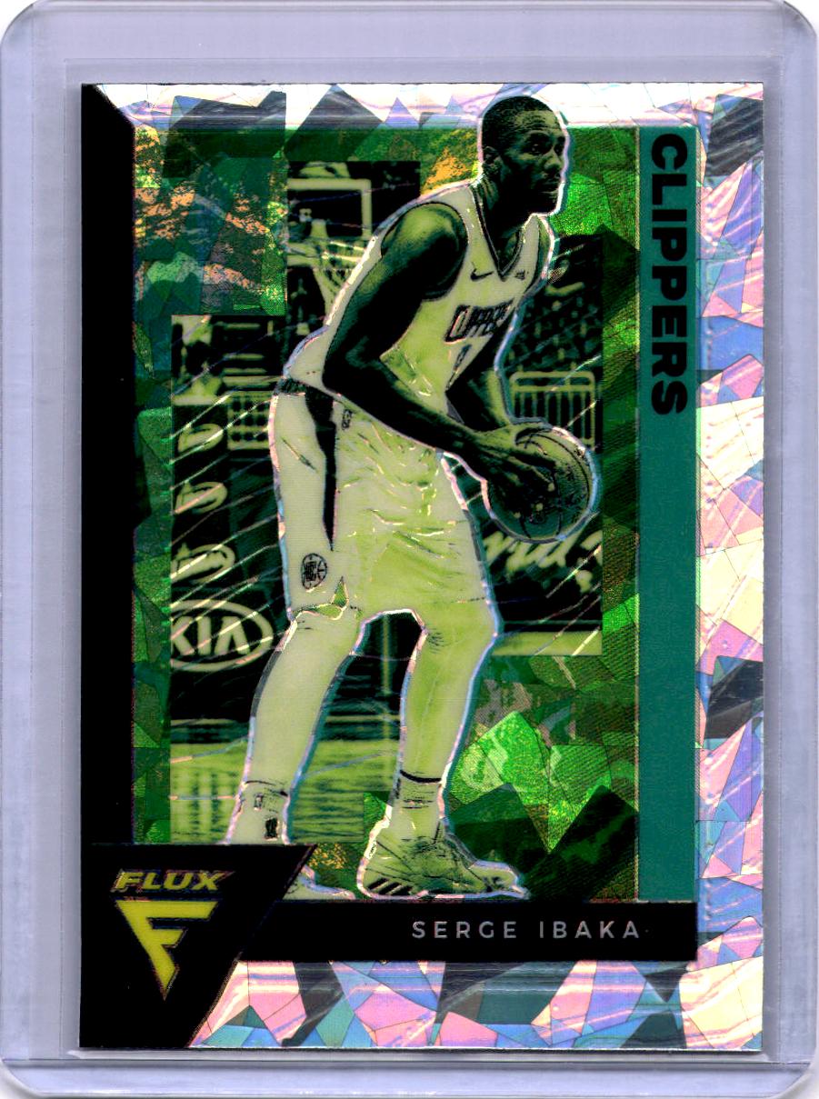 2020-21 Panini Flux #76 Serge Ibaka Fanatics Cracked Ice