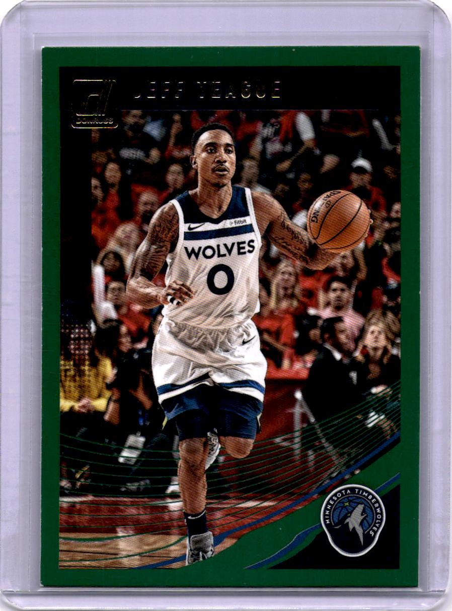 2018-19 Donruss #105 Jeff Teague Green Flood