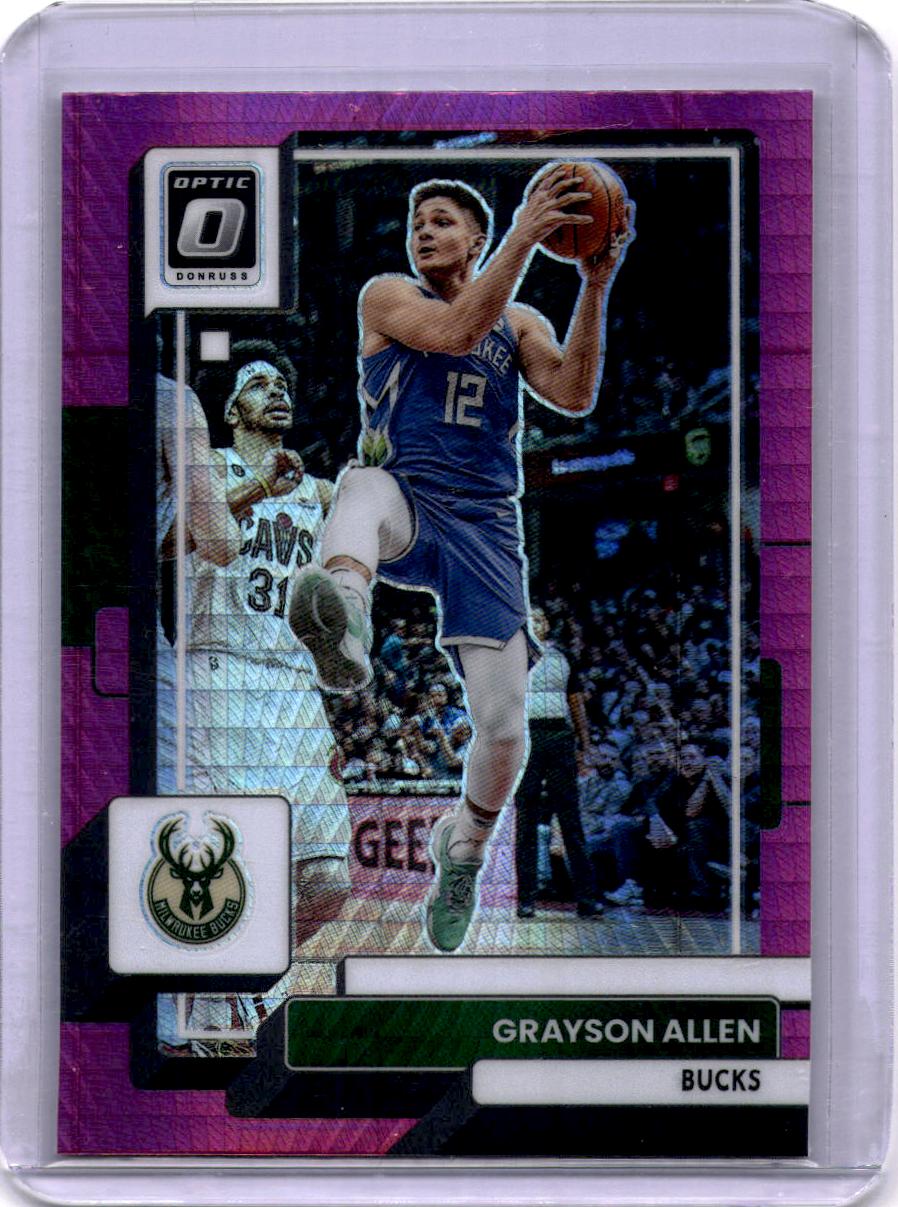 2022-23 Donruss Optic #83 Grayson Allen Purple