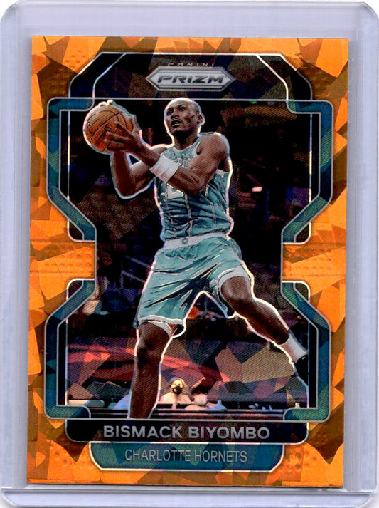 2021-22 Panini Prizm #195 Bismack Biyombo Orange Ice